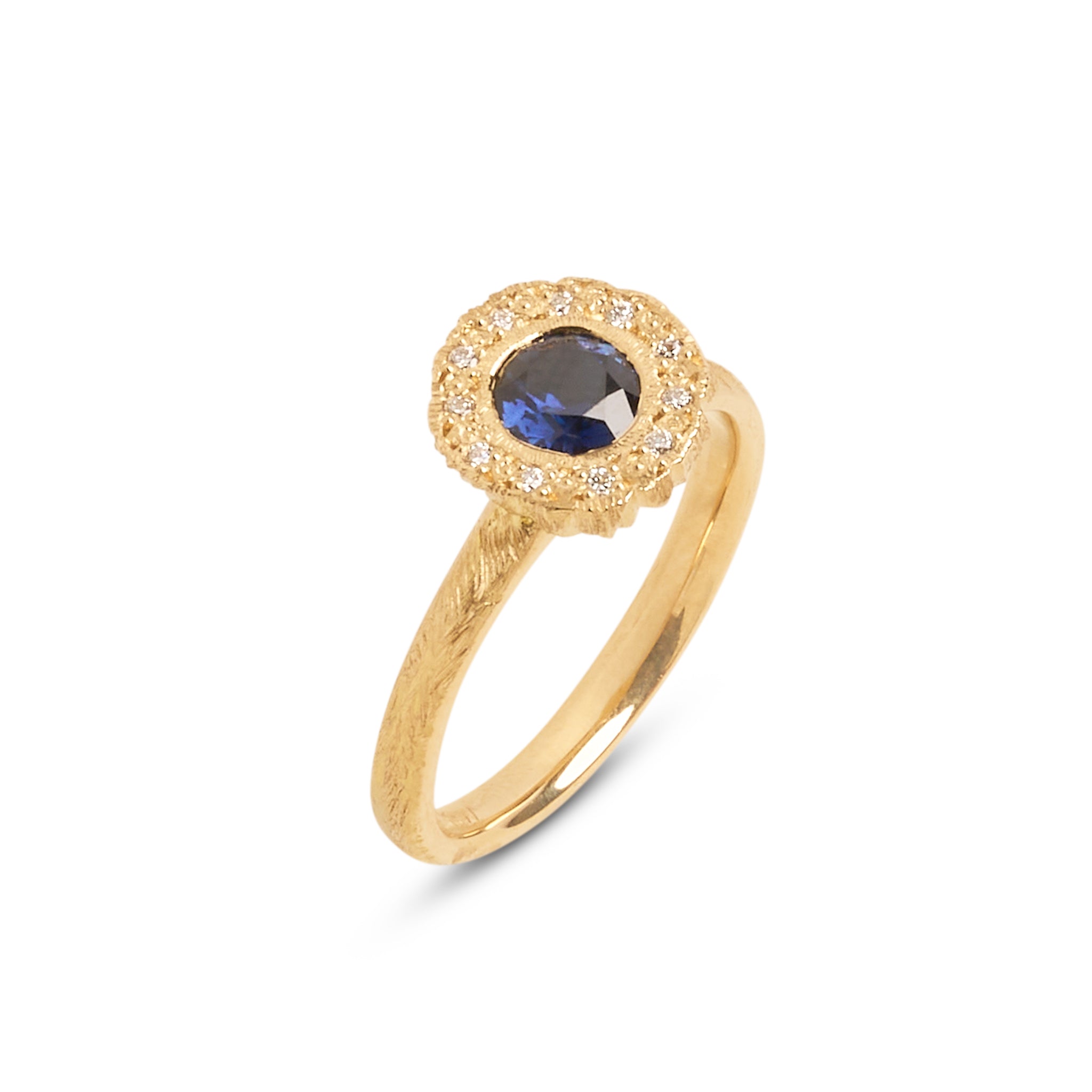 Precious Big Rock Sapphire Ring