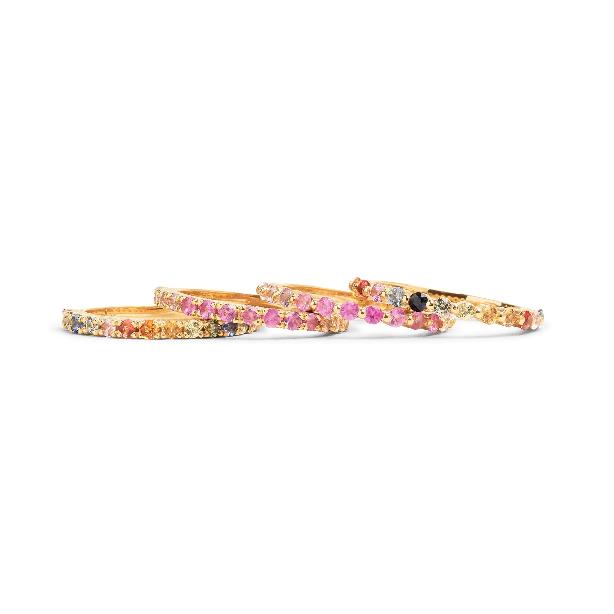 Fever Rainbow Sapphire Ring