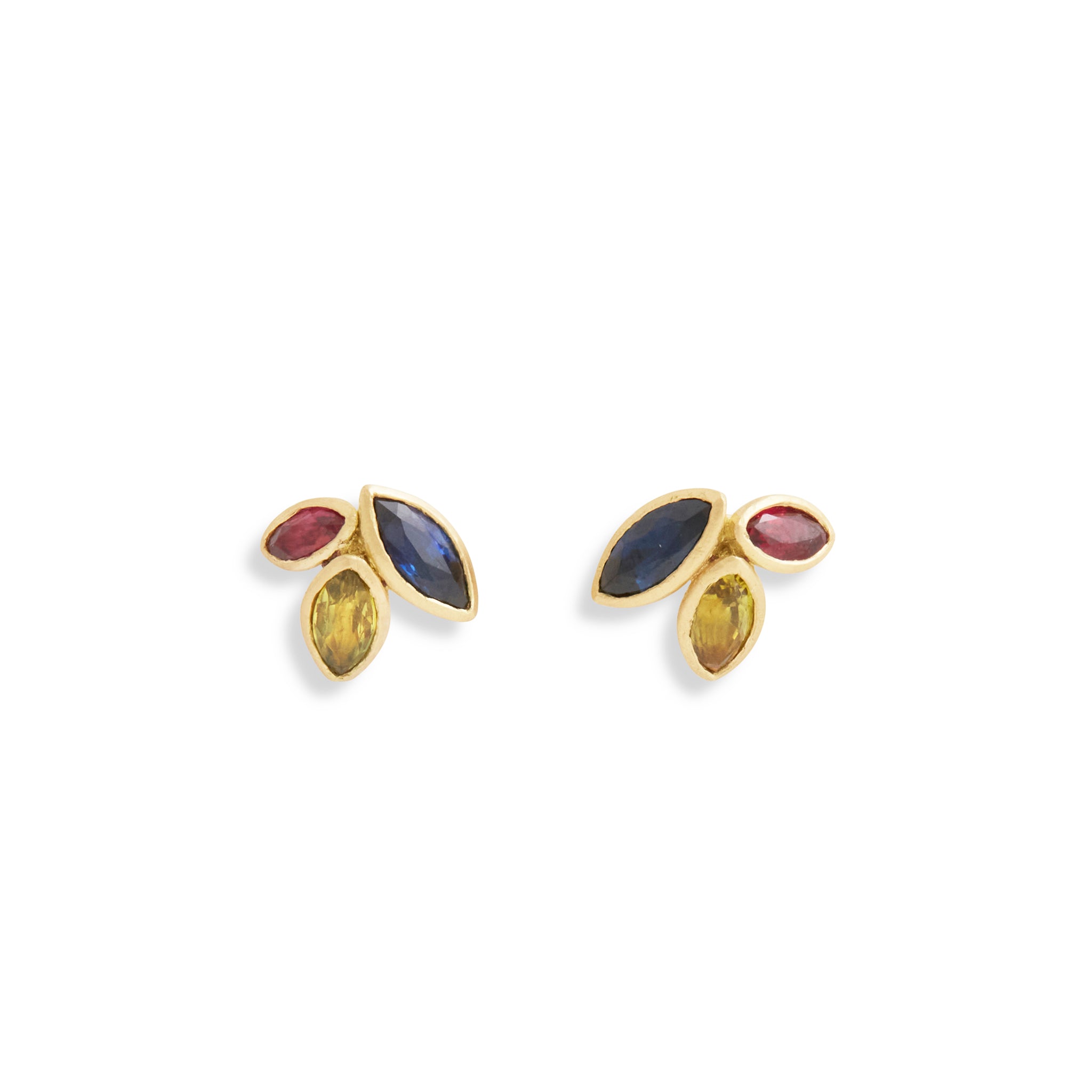 3 Wild Marquise Earrings
