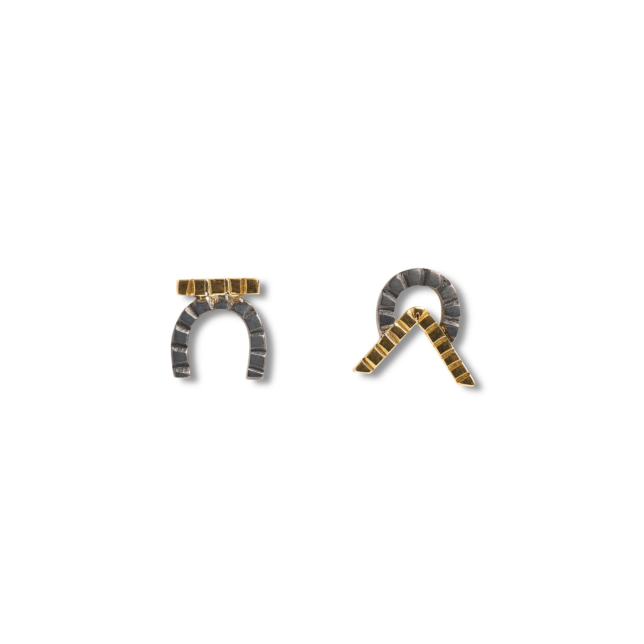 Oxidised Symbol Studs