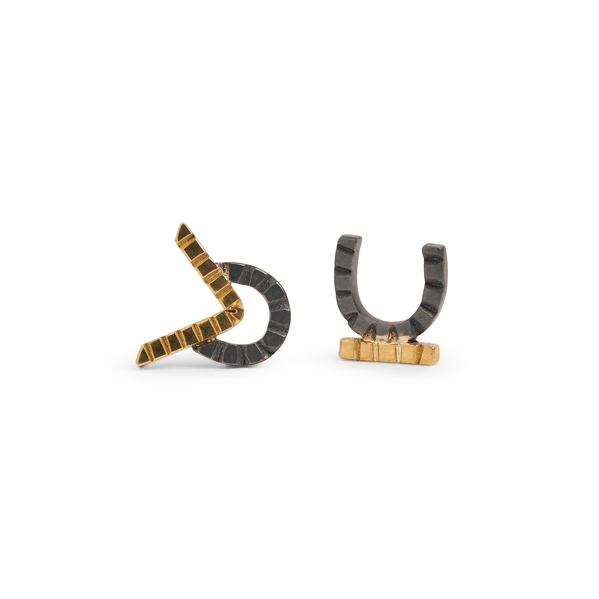 Oxidised Symbol Studs