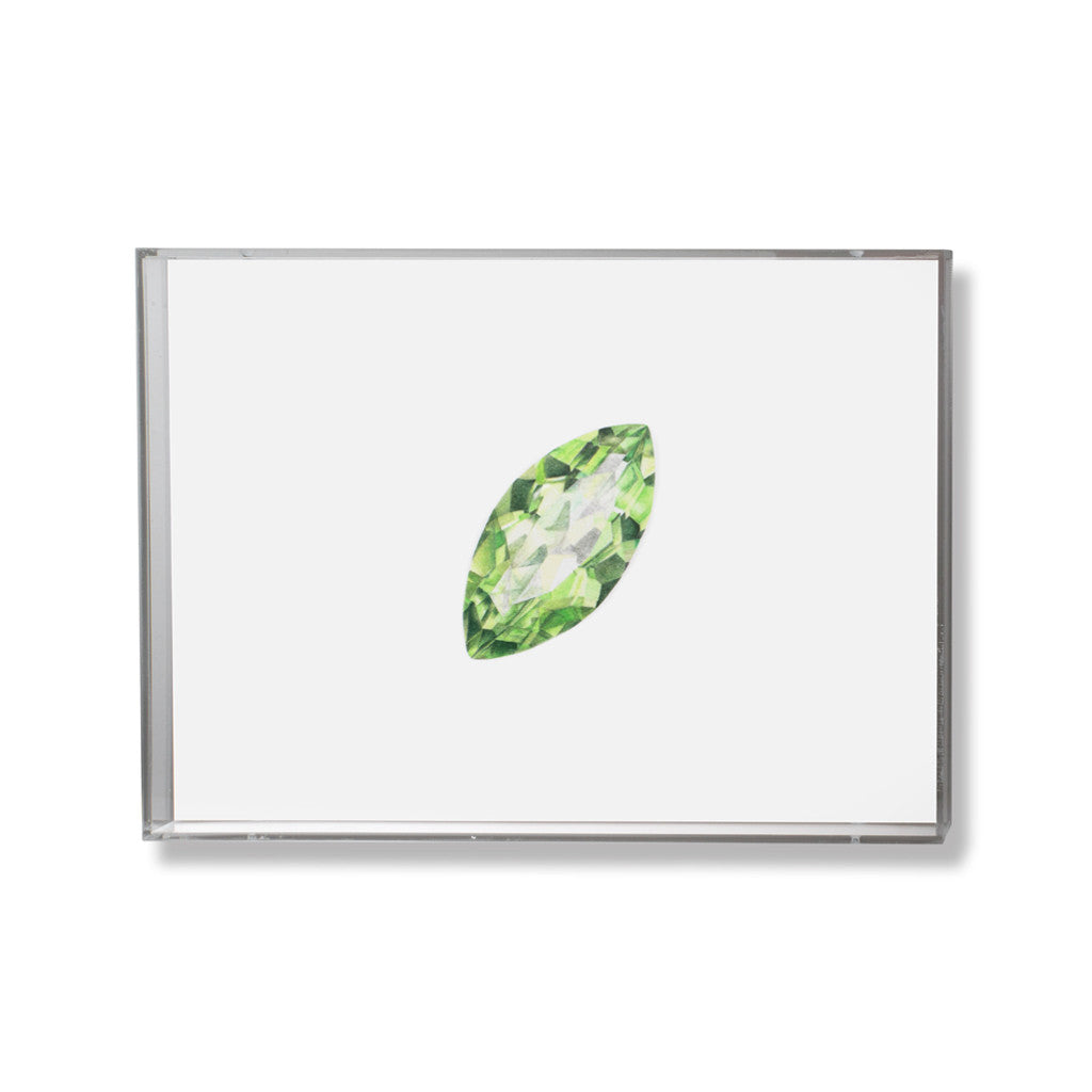 Peridot Gem Illustration