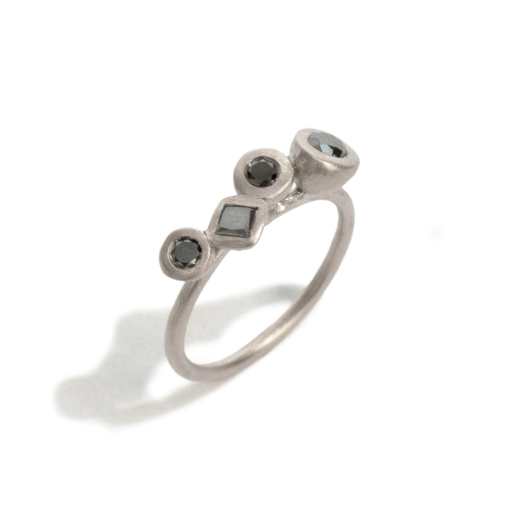 Dear Diamond White Gold Transformations Ring