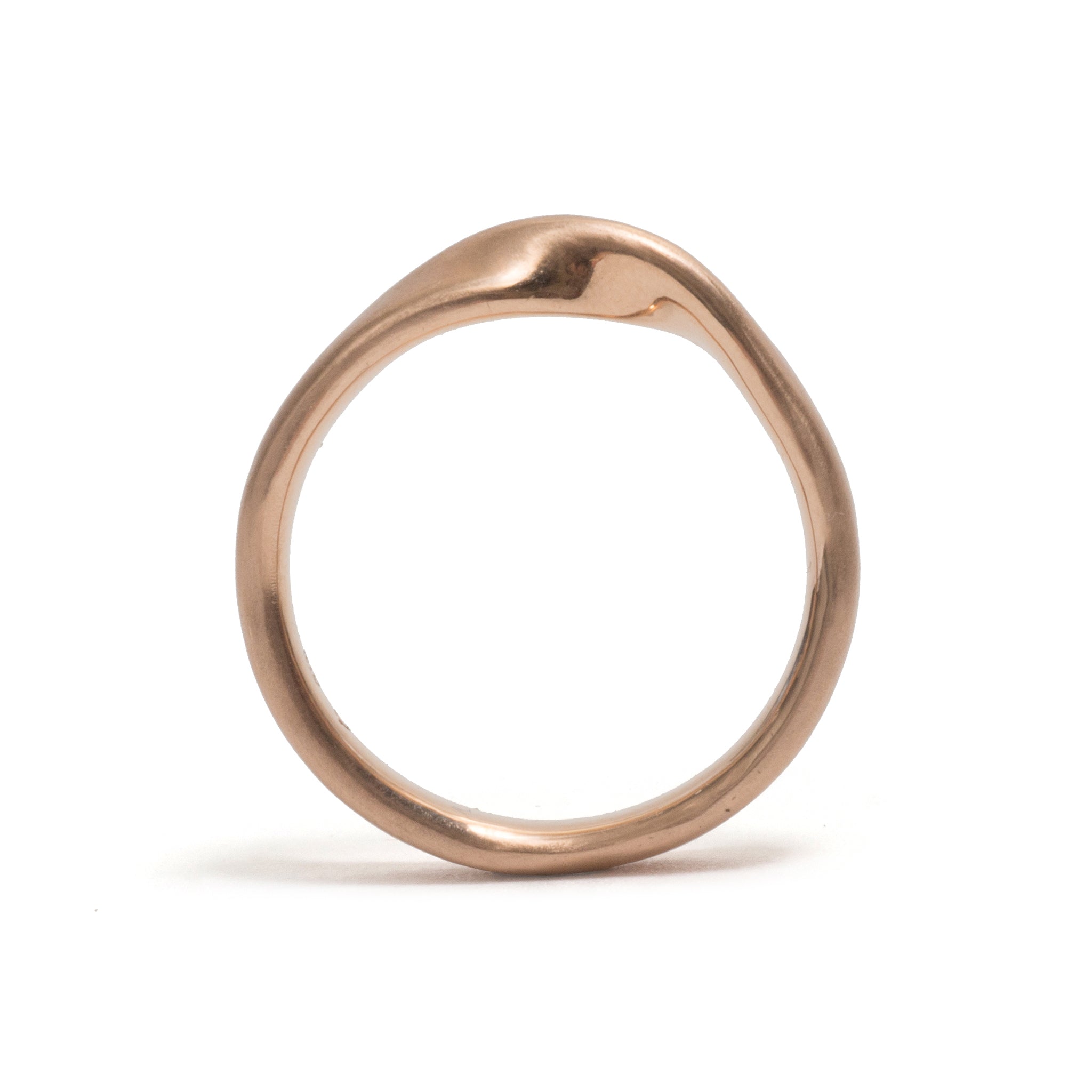 Turning Point Wedding Ring