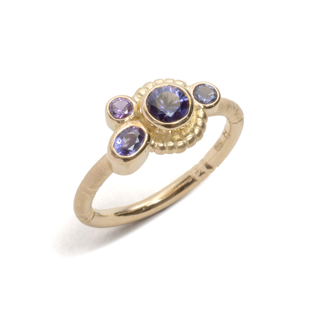 Violet Field Horizon Ring