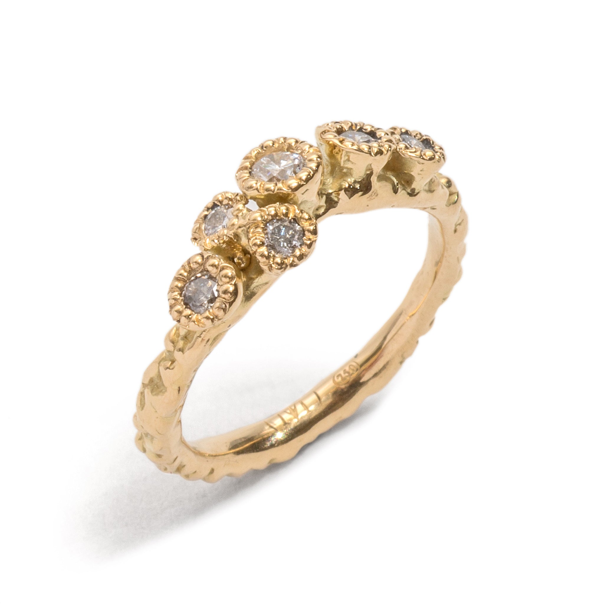 Surfacing Wedding Ring