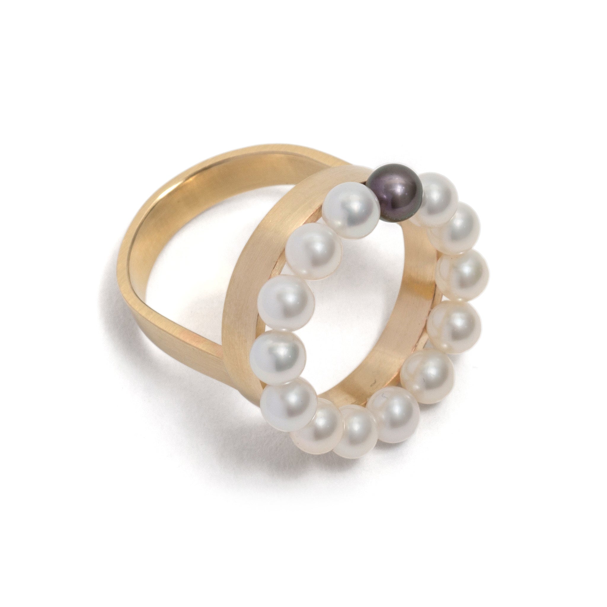 Pearl Circle Ring