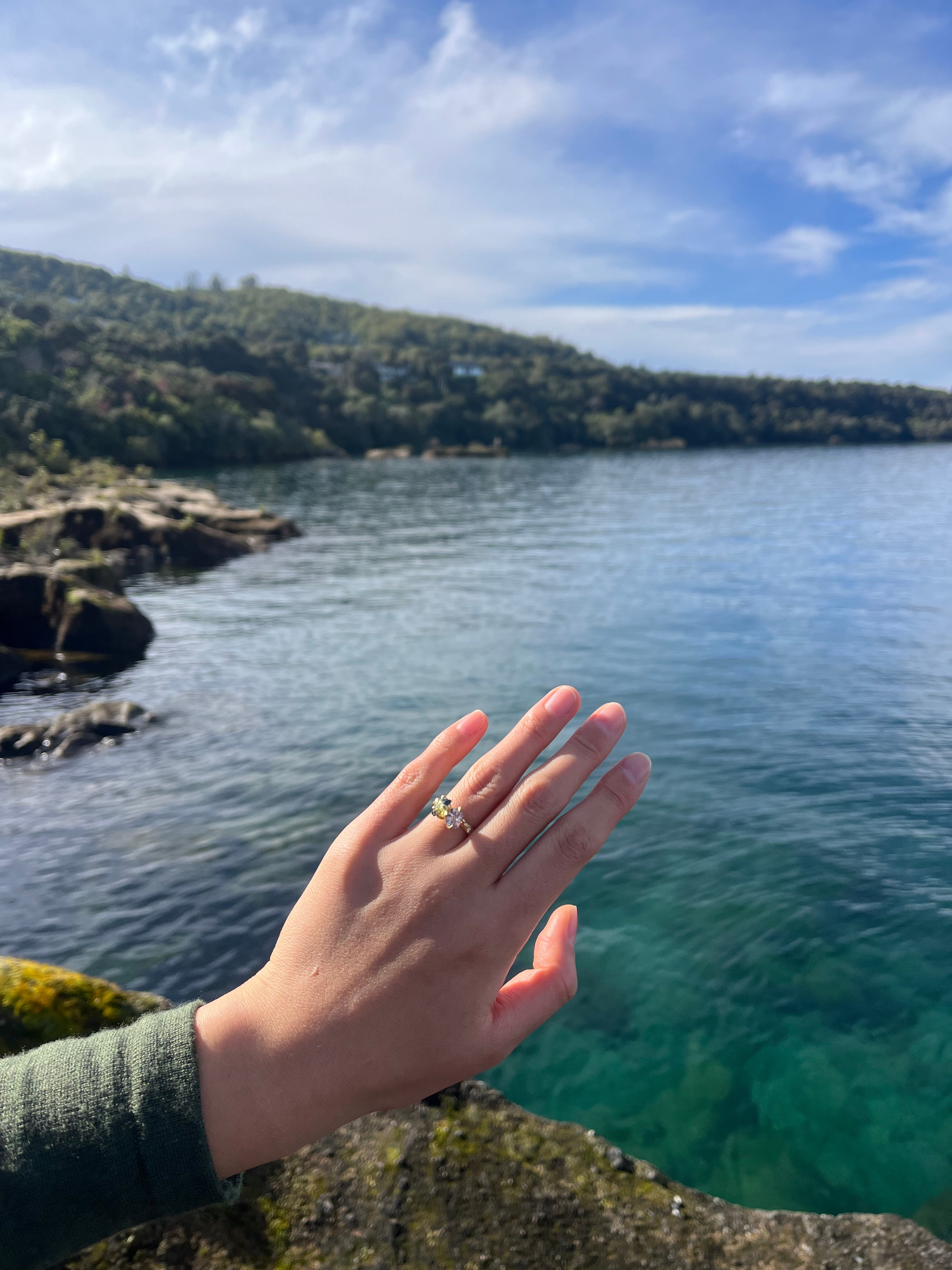 A ring, and a proposal, in Taupō