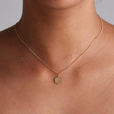 Birthstone Amulet - Hexagon Necklace
