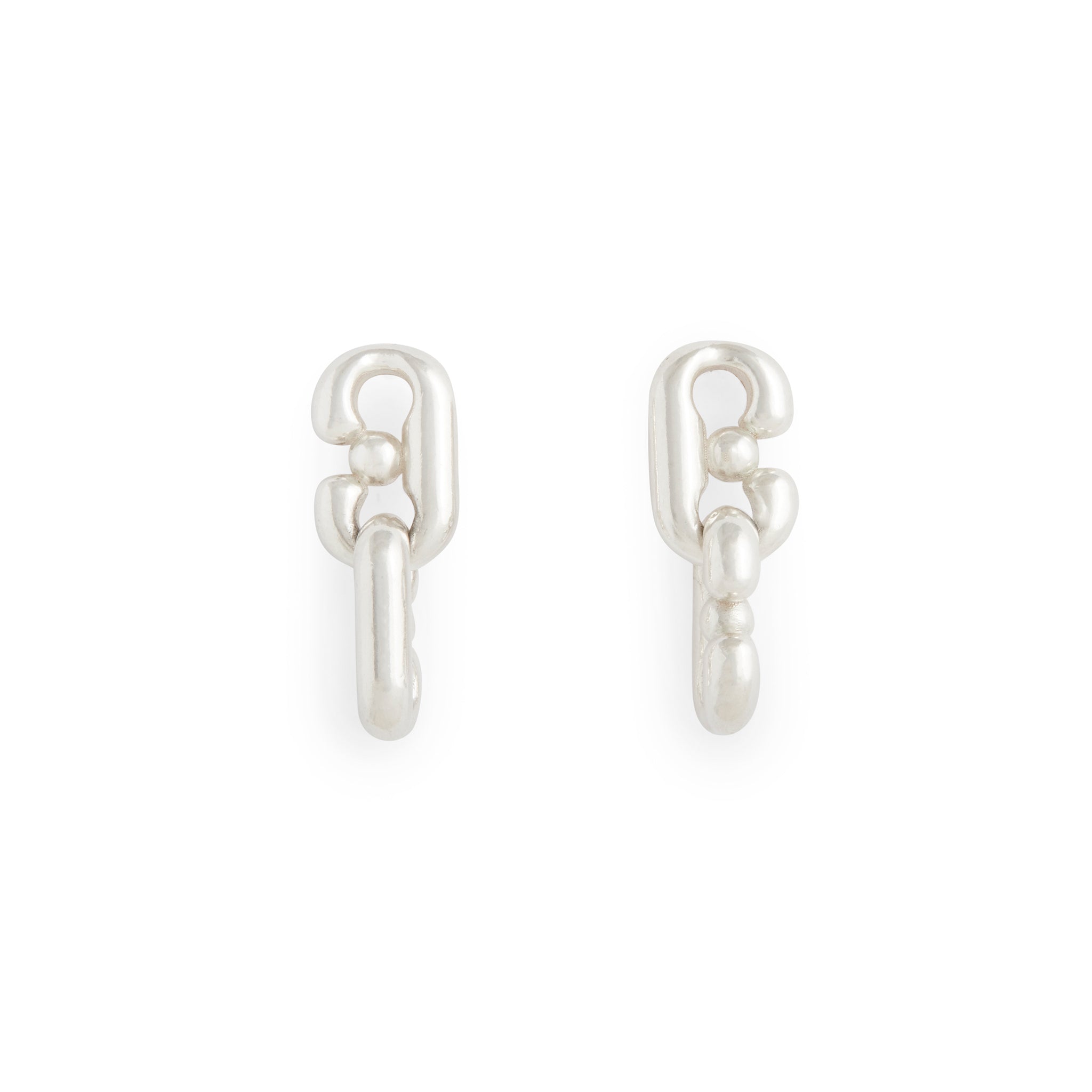 Bok Large Link Earrings