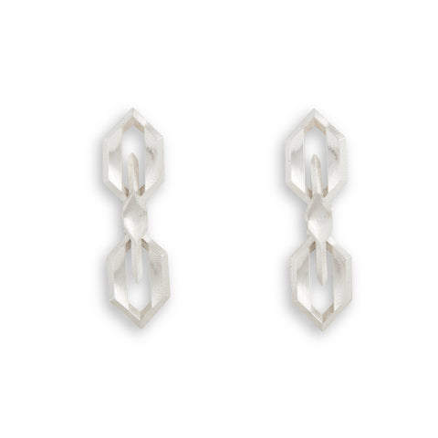 Graphene Drop Earrings by Georgie Harrison