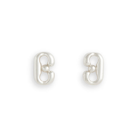 Bok Large Link Stud Earrings by Georgie Harrison