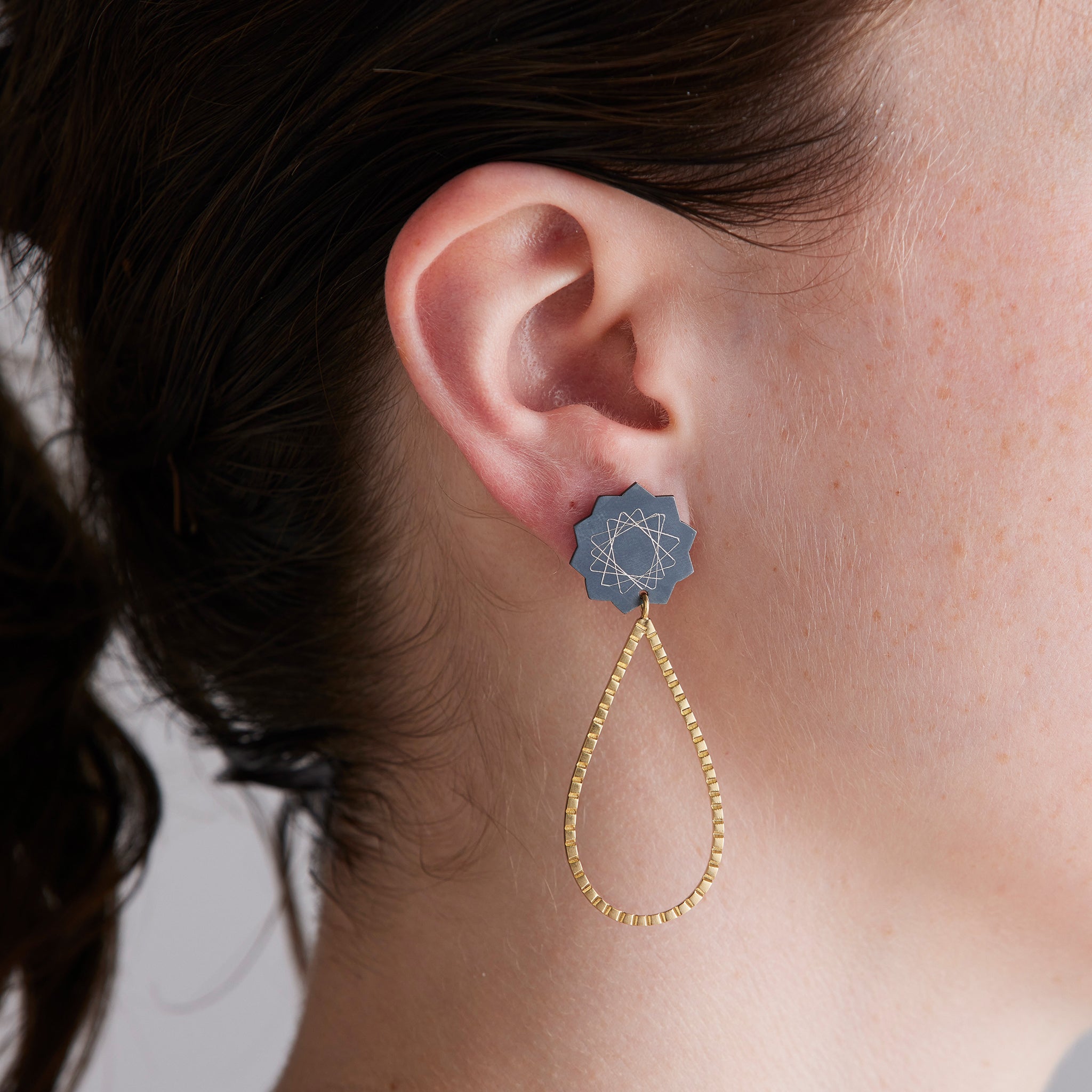 Spirograph Earrings
