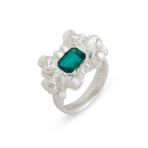 Unresolved Hydrothermal Emerald Ring