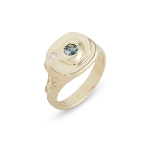 Phases #1 Gold Ring