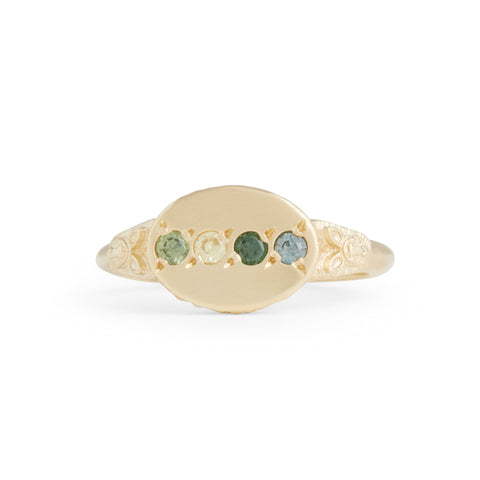 Antilopine Signet Ring by Kim Victoria