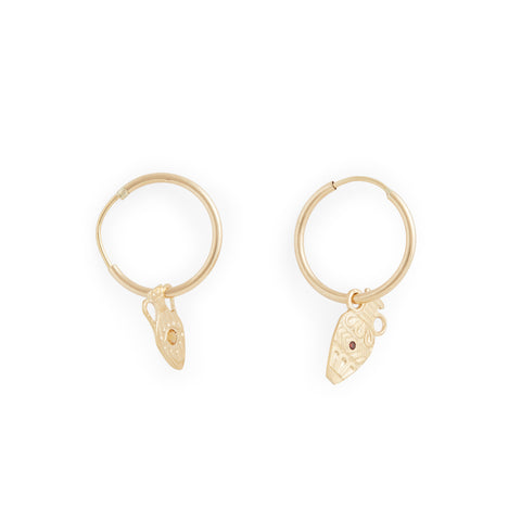 Etruscan Urn Earrings by Anna Marrone