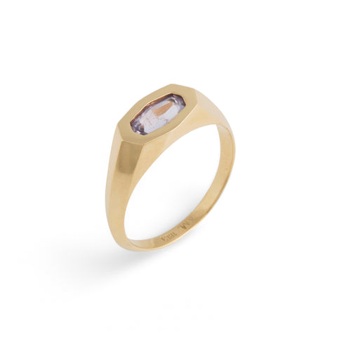Pomegranite Sapphire Ring