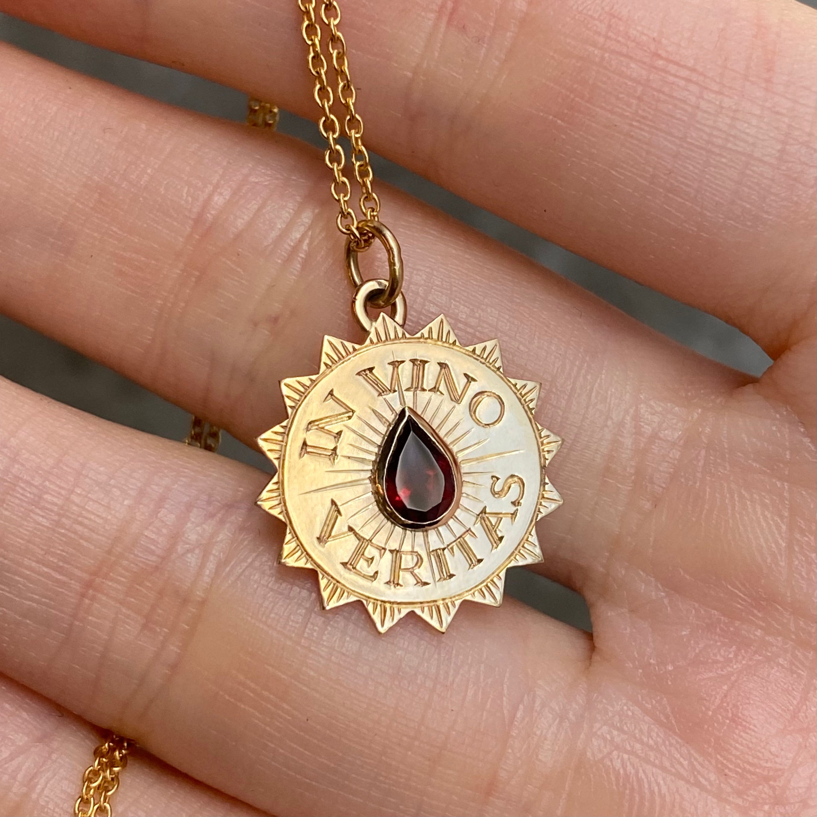 In Vino Veritas Pendant