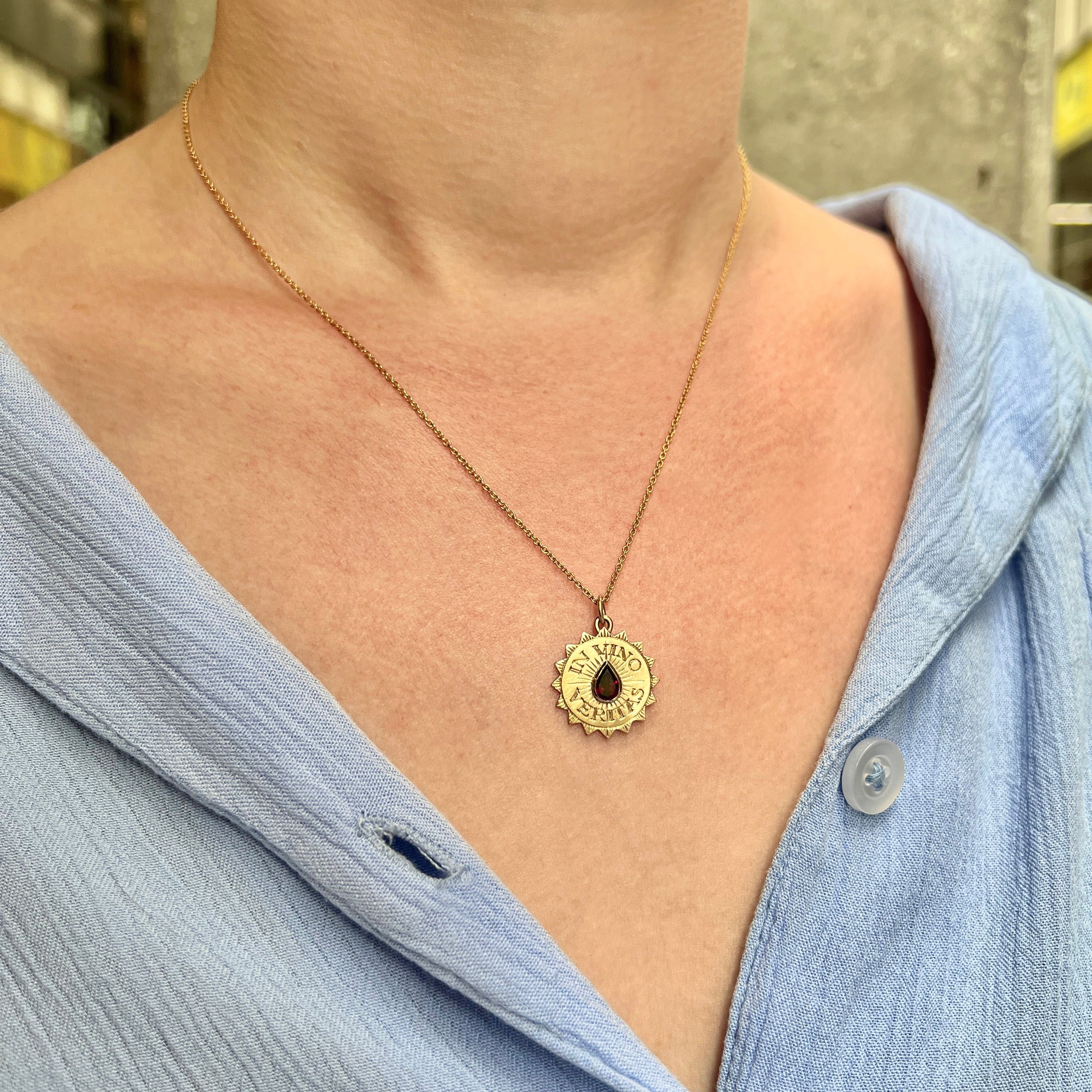 In Vino Veritas Pendant