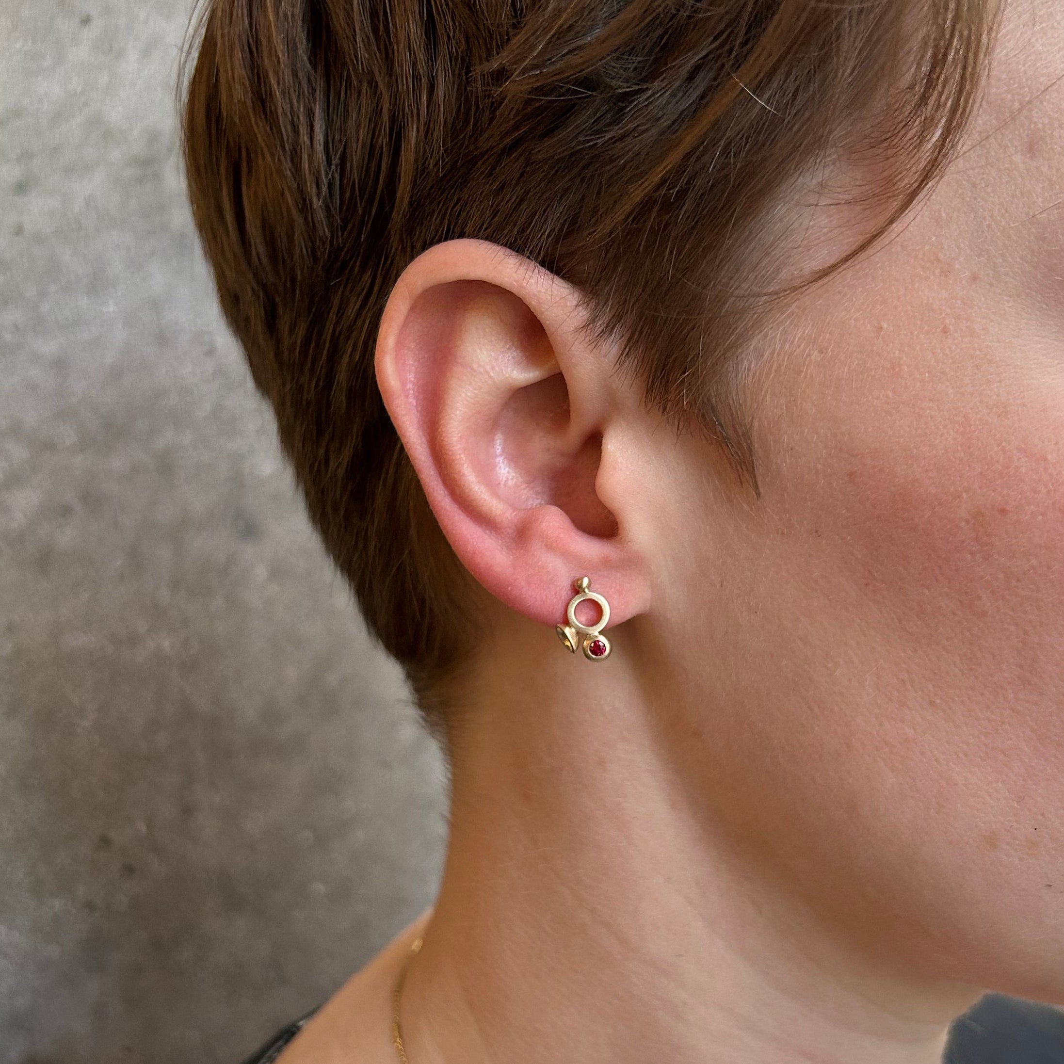 Circle of Love Earrings