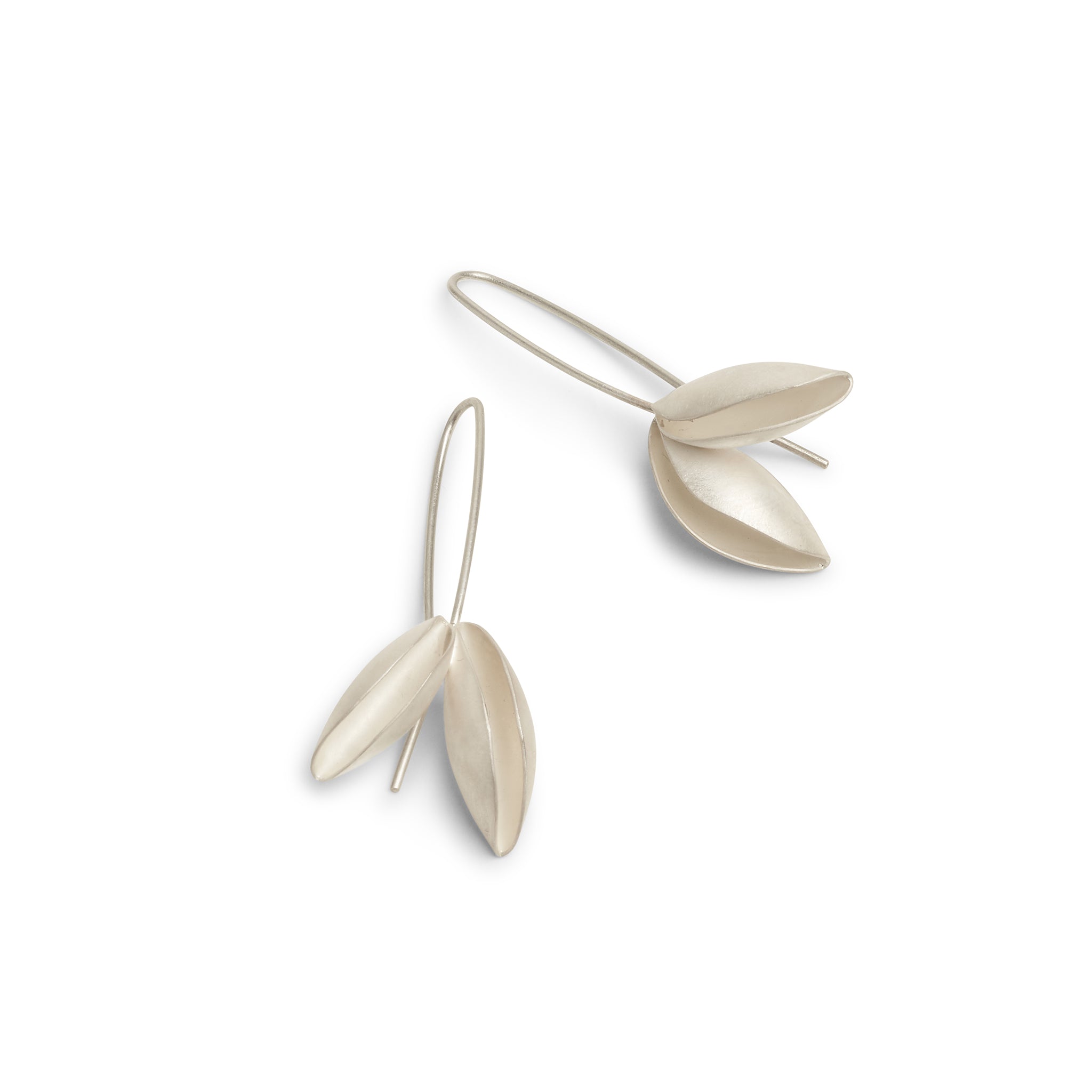 Double Seed Pod Earrings