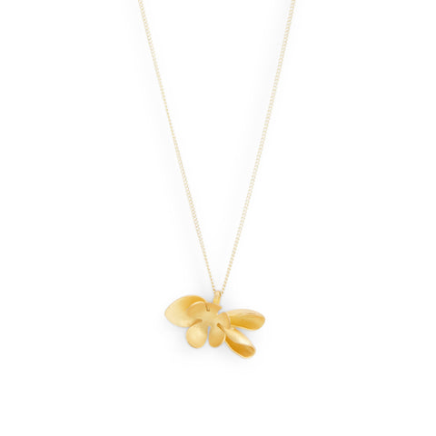 Golden Posy Pendant by Belinda Esperson