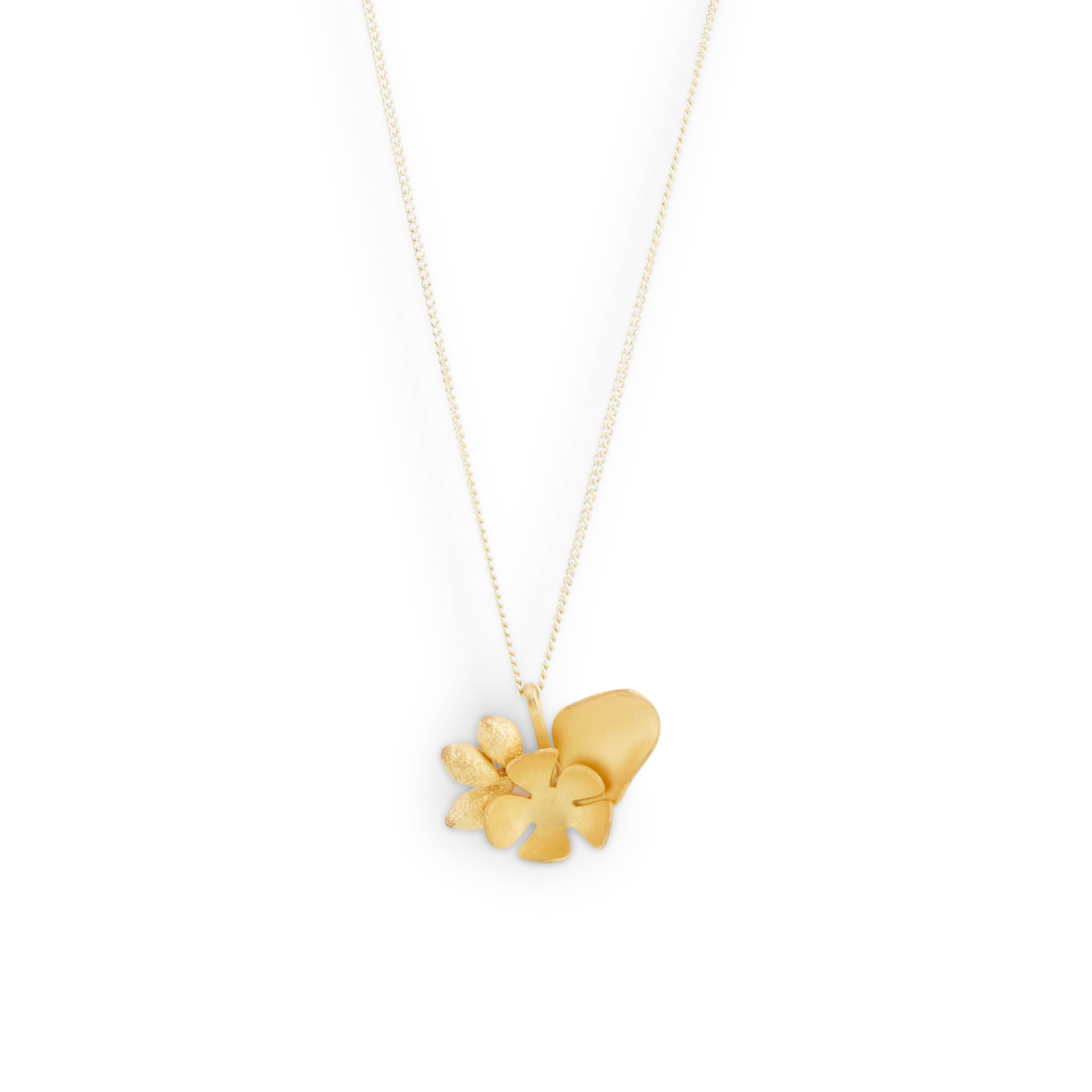Golden Posy Pendant