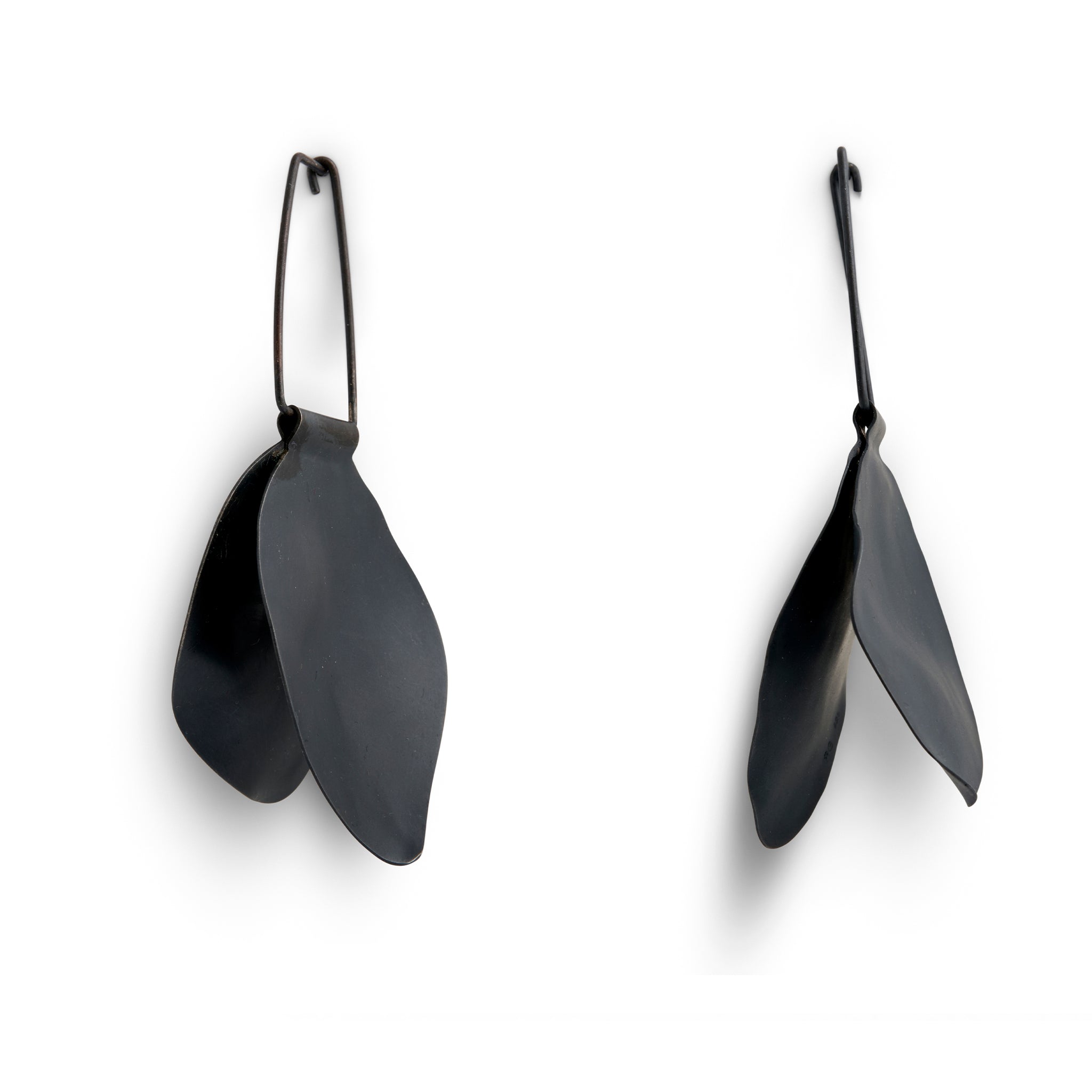 Double Leaf Earrings