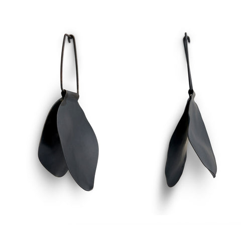 Double Leaf Earrings by Belinda Esperson