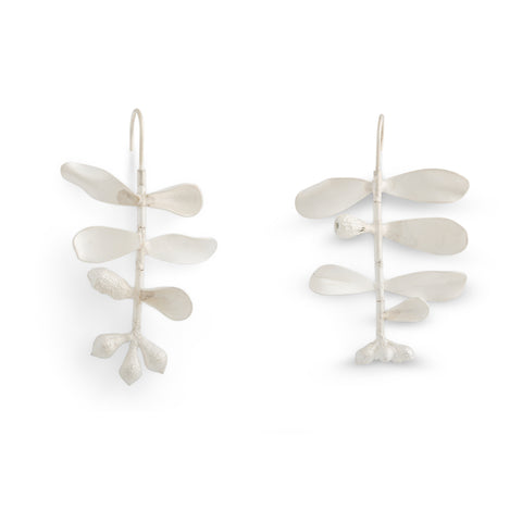 Leafy Earrings by Belinda Esperson