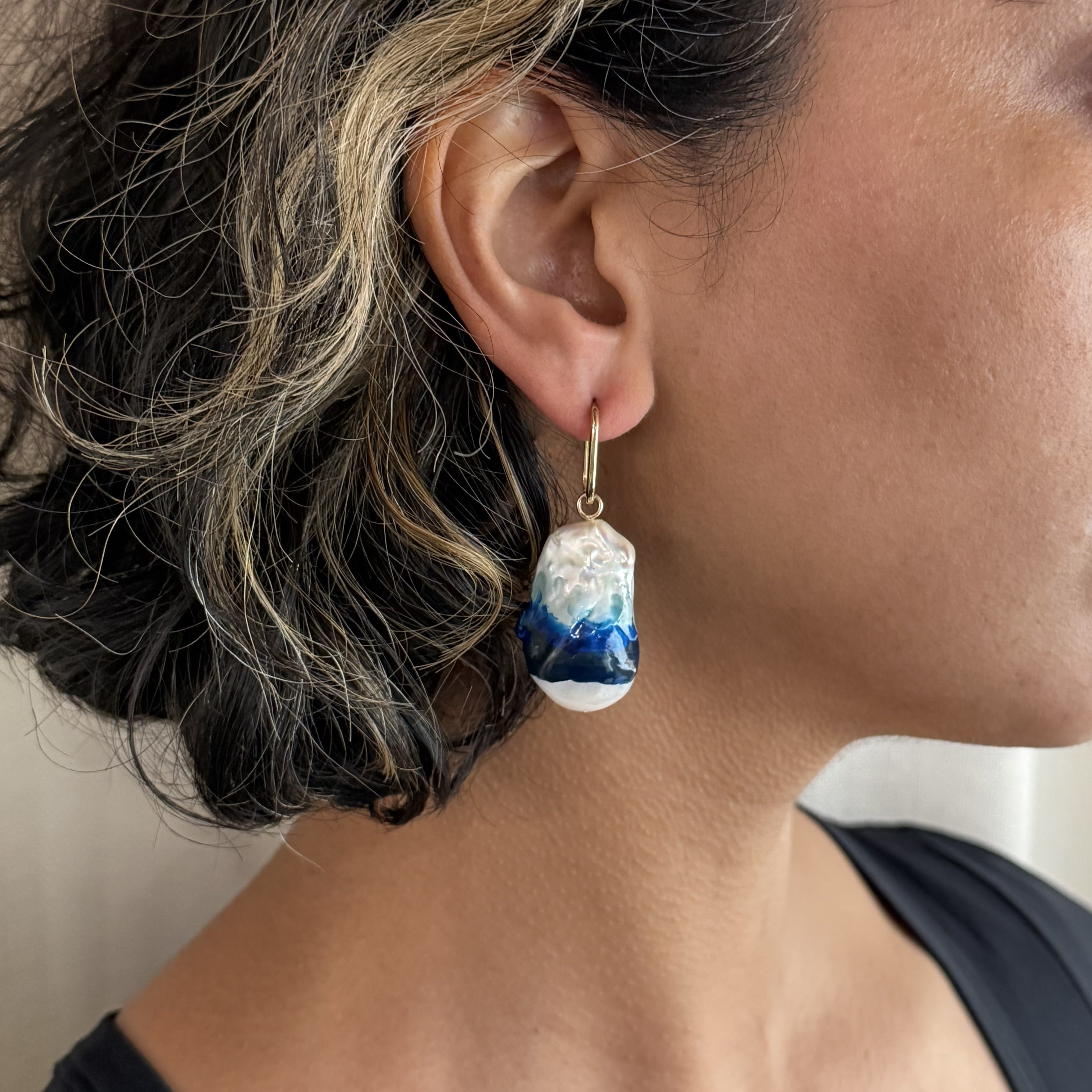 Tidal Watermark Earrings