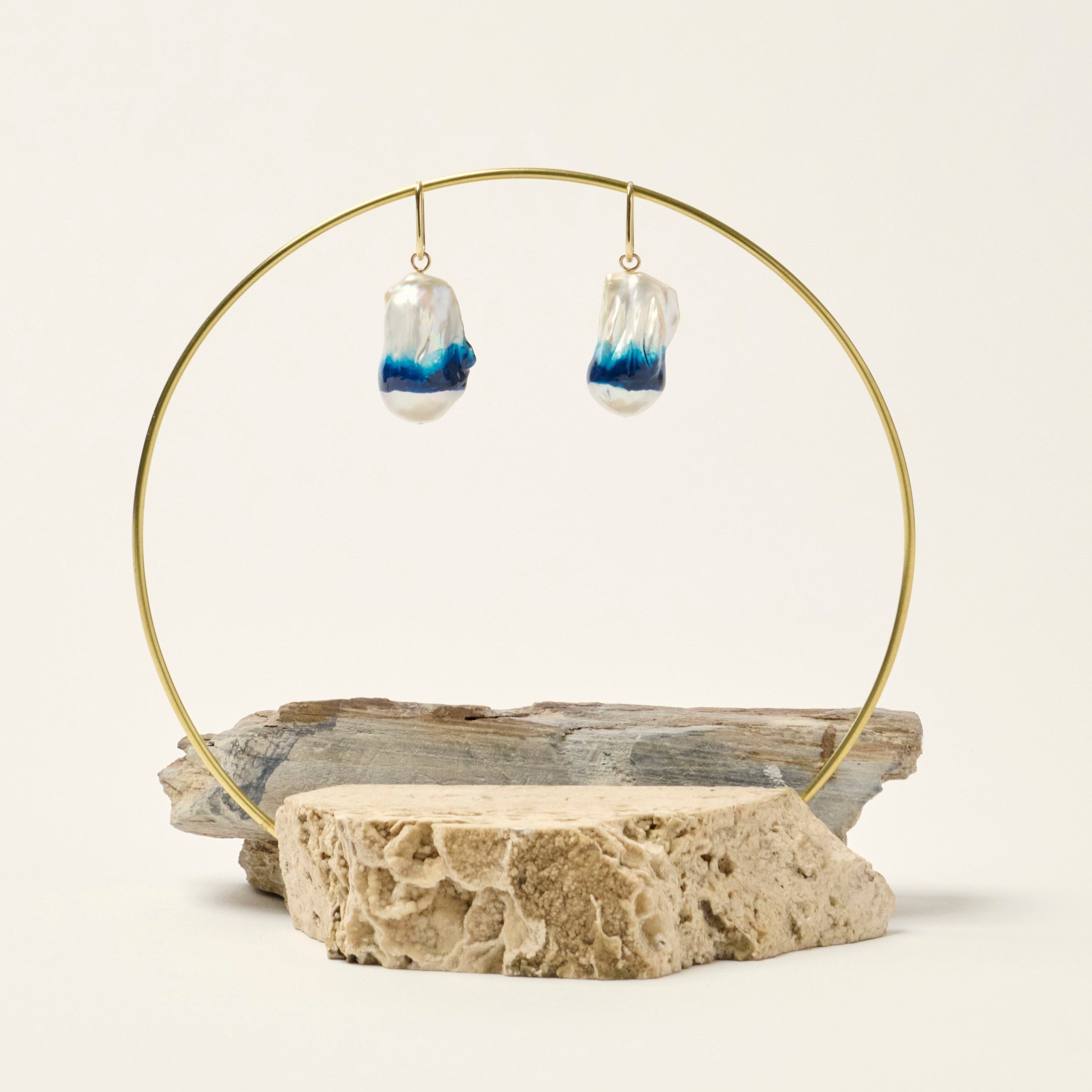Tidal Watermark Earrings