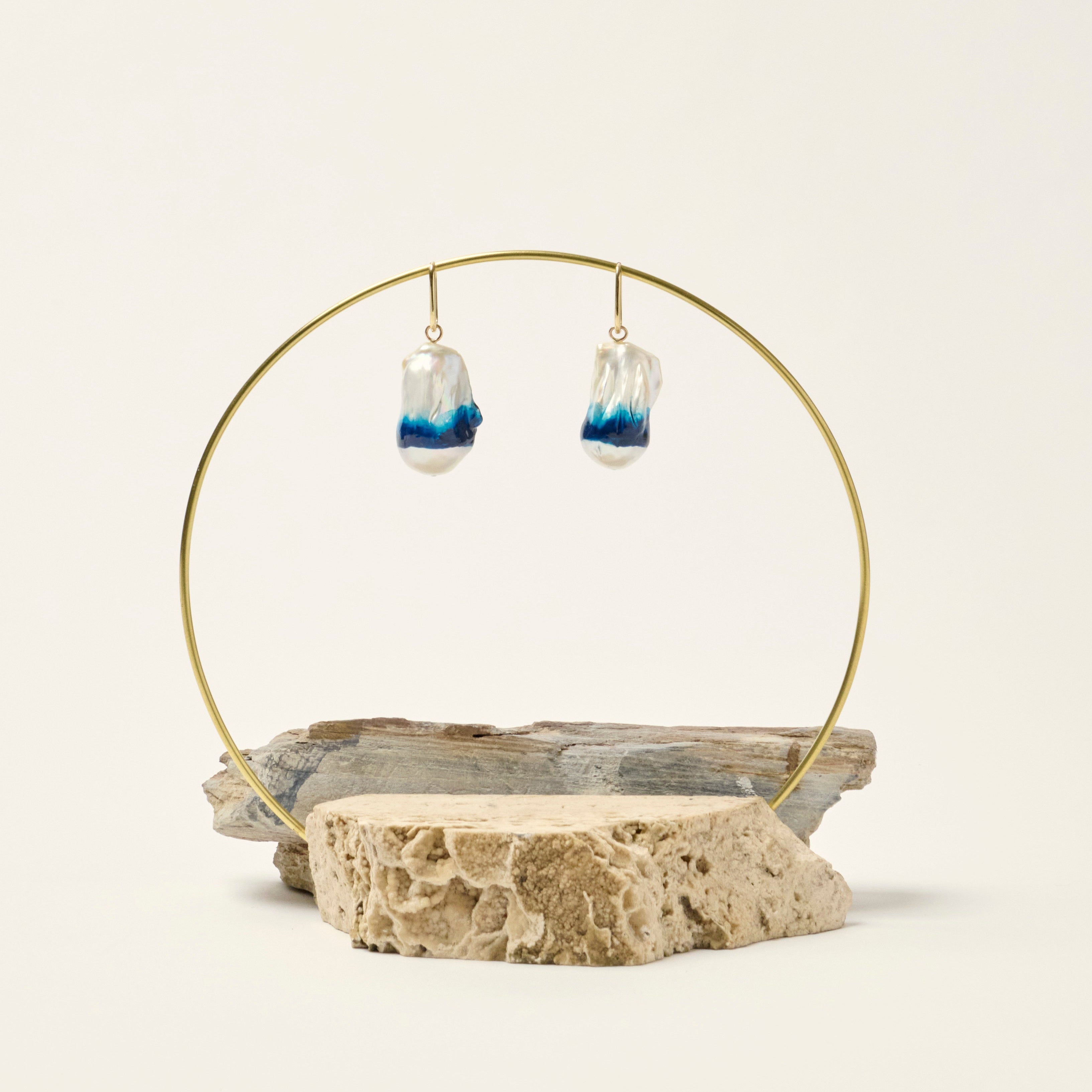 Tidal Watermark Earrings
