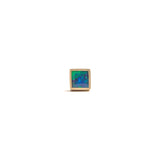 Golden Opal Element Single Stud Earrings