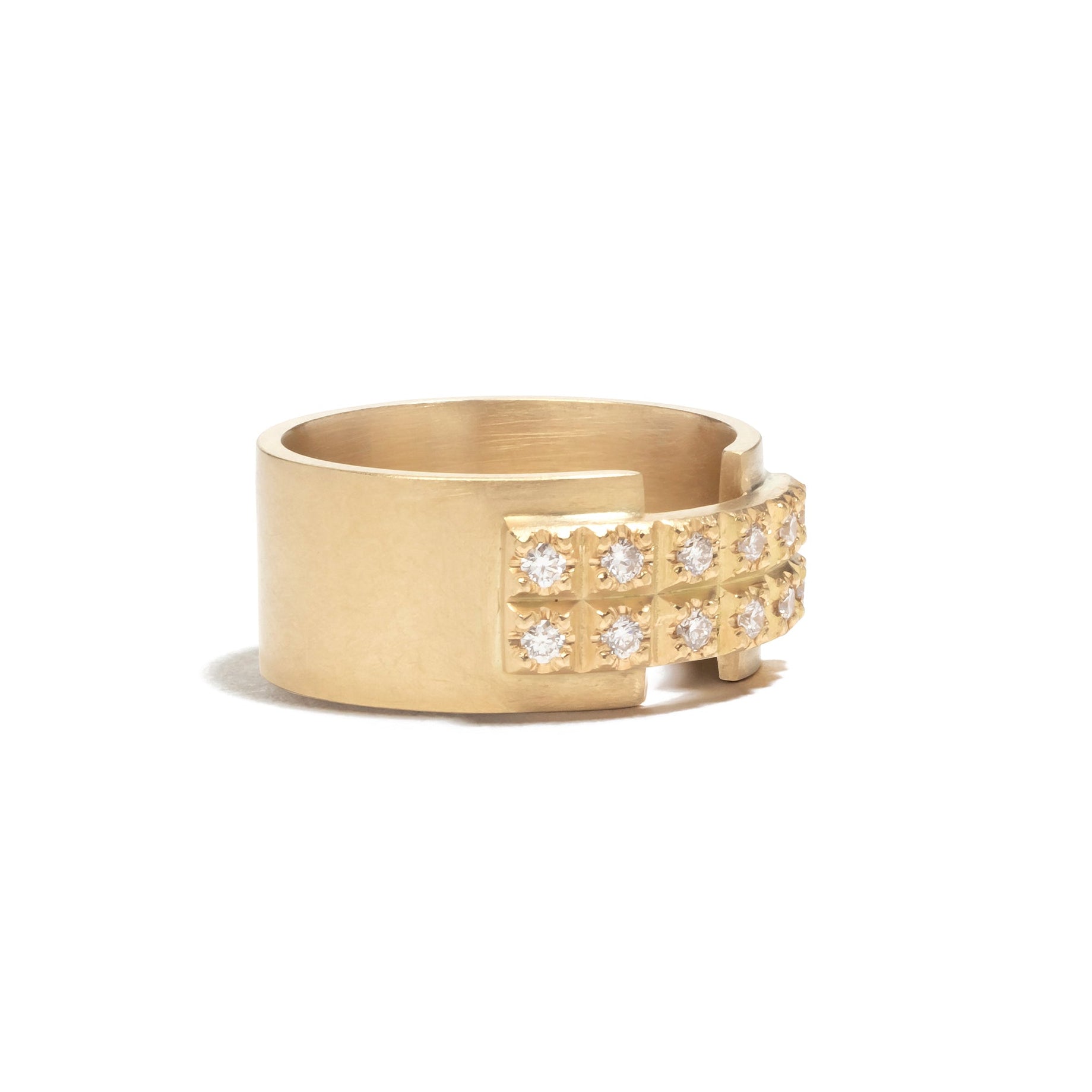 Nexus Wide Diamond Ring