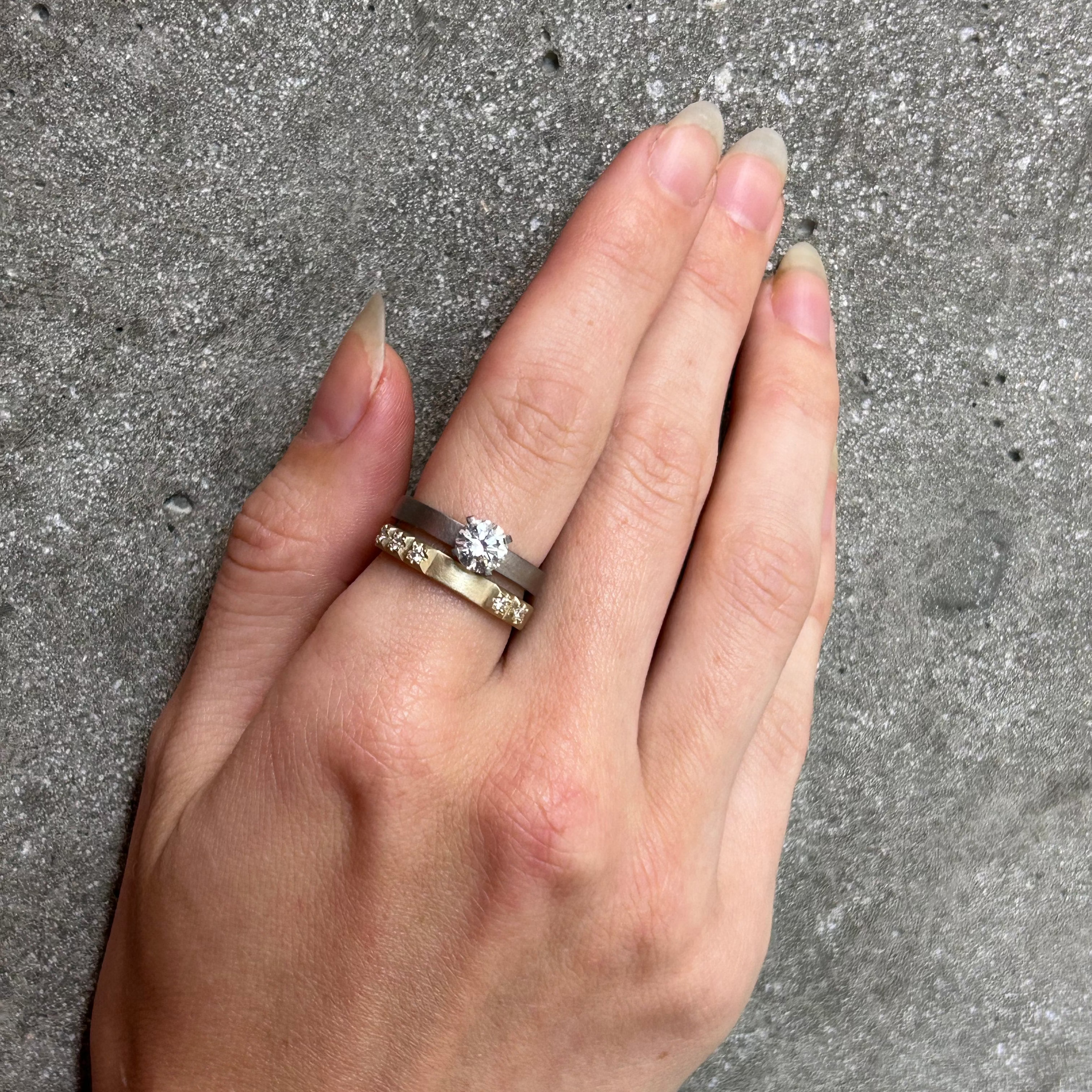 Ignis Diamond Solitaire Ring