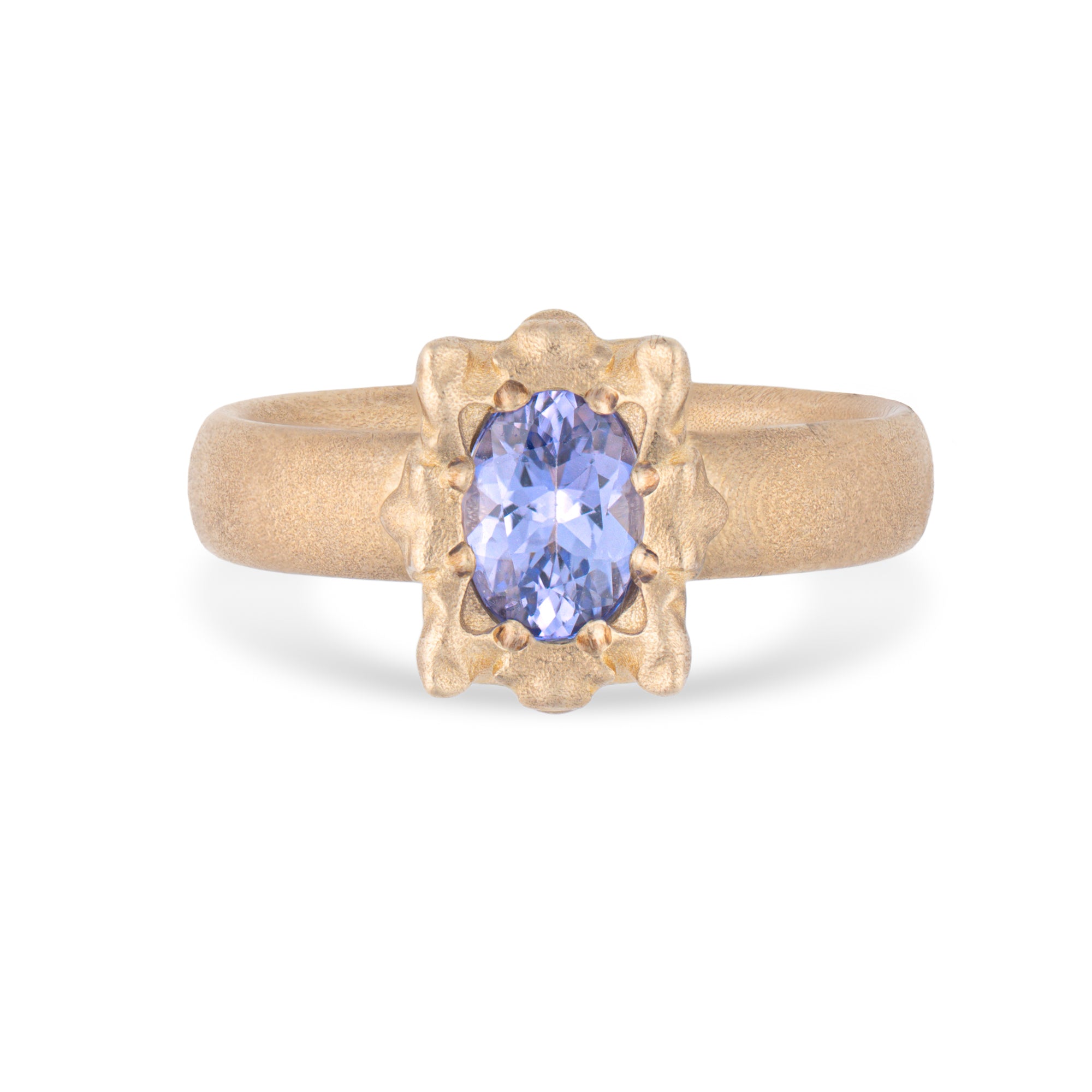 Solar Small Ceylon Sapphire Ring