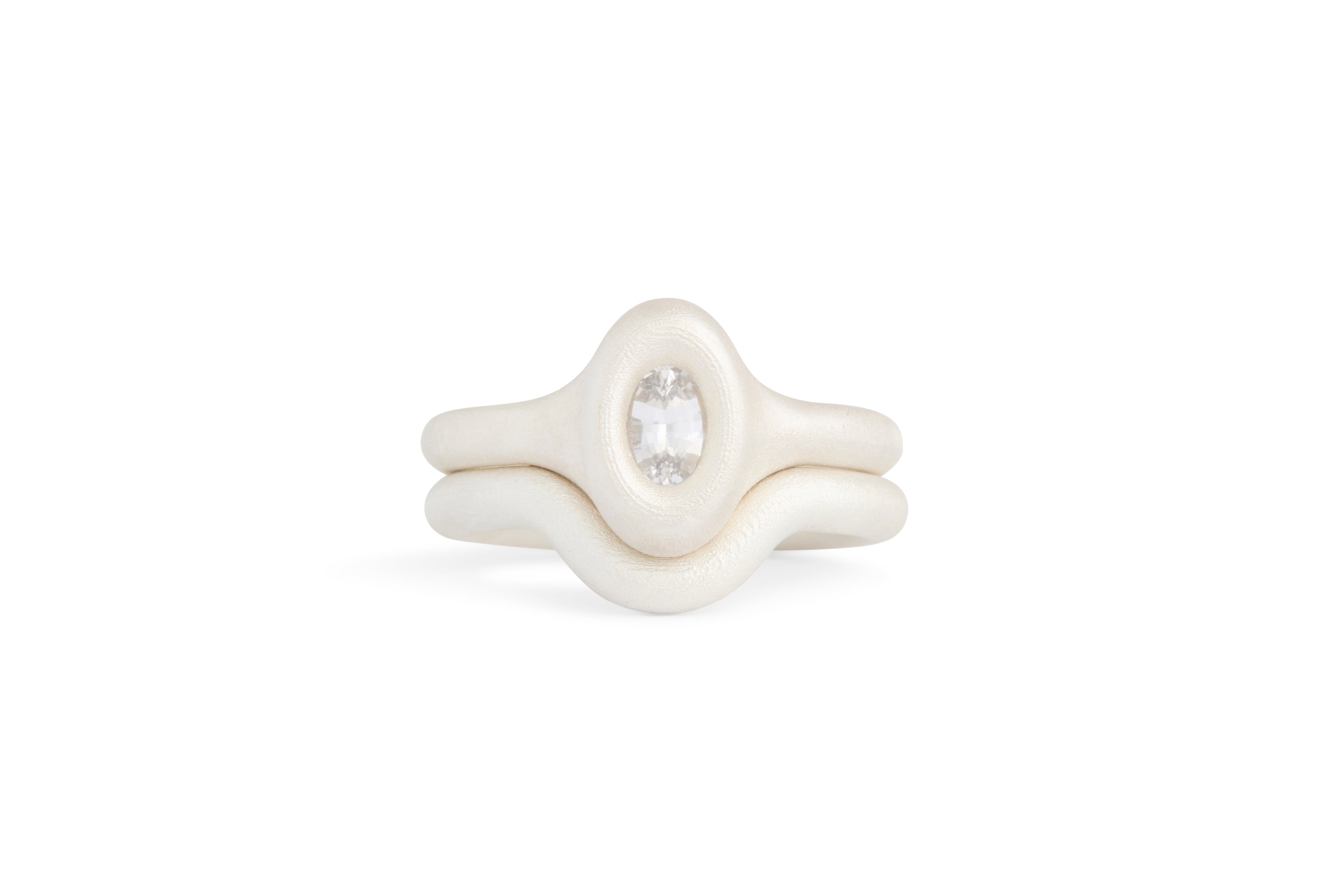 Polar Contour Band Ring