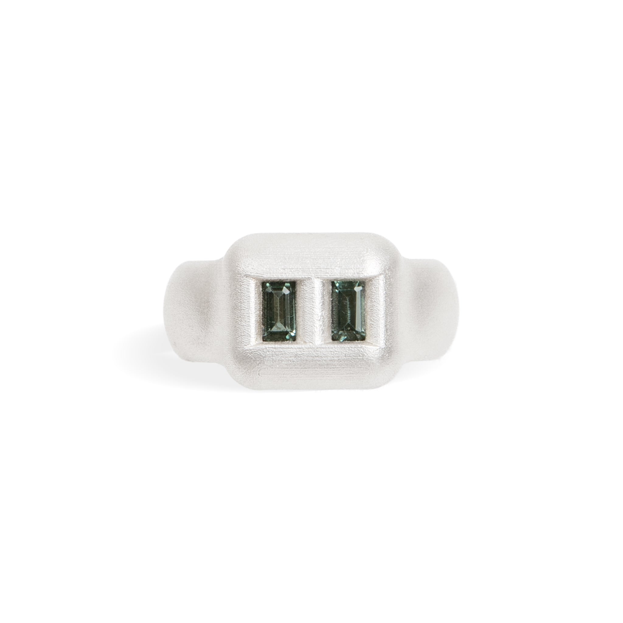Ionic Sapphire Ring