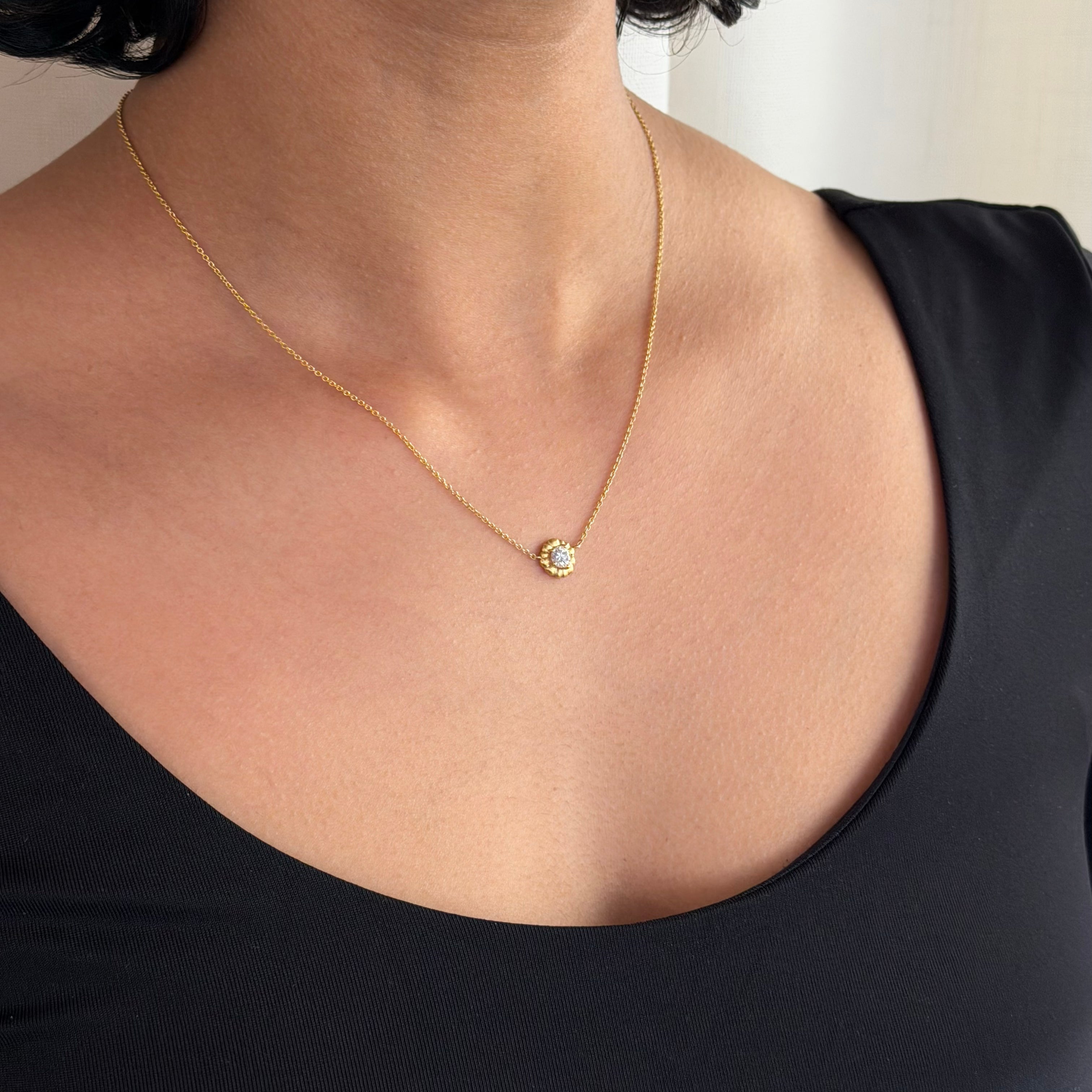 Flourish Diamond Pendant