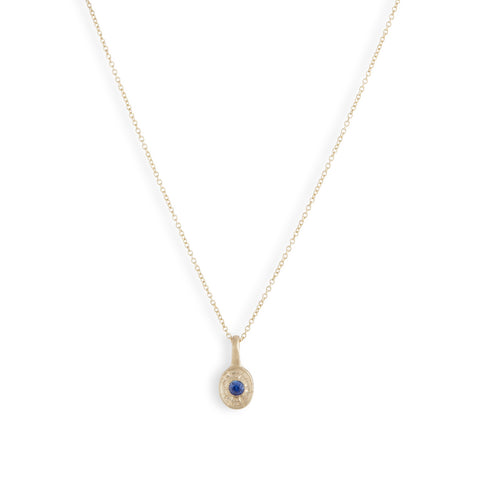 Radiate Ceylon Sapphire Pendant by Julia Storey