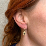 Radiate Teal Australian Sapphire Earrings
