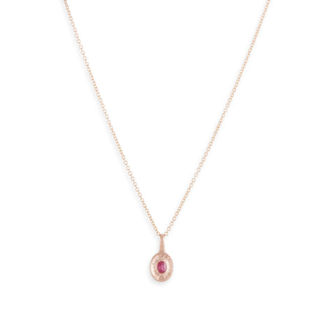 Radiate Ruby Pendant by Julia Storey