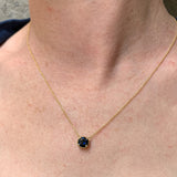 Harvest Blue Sapphire Pendant