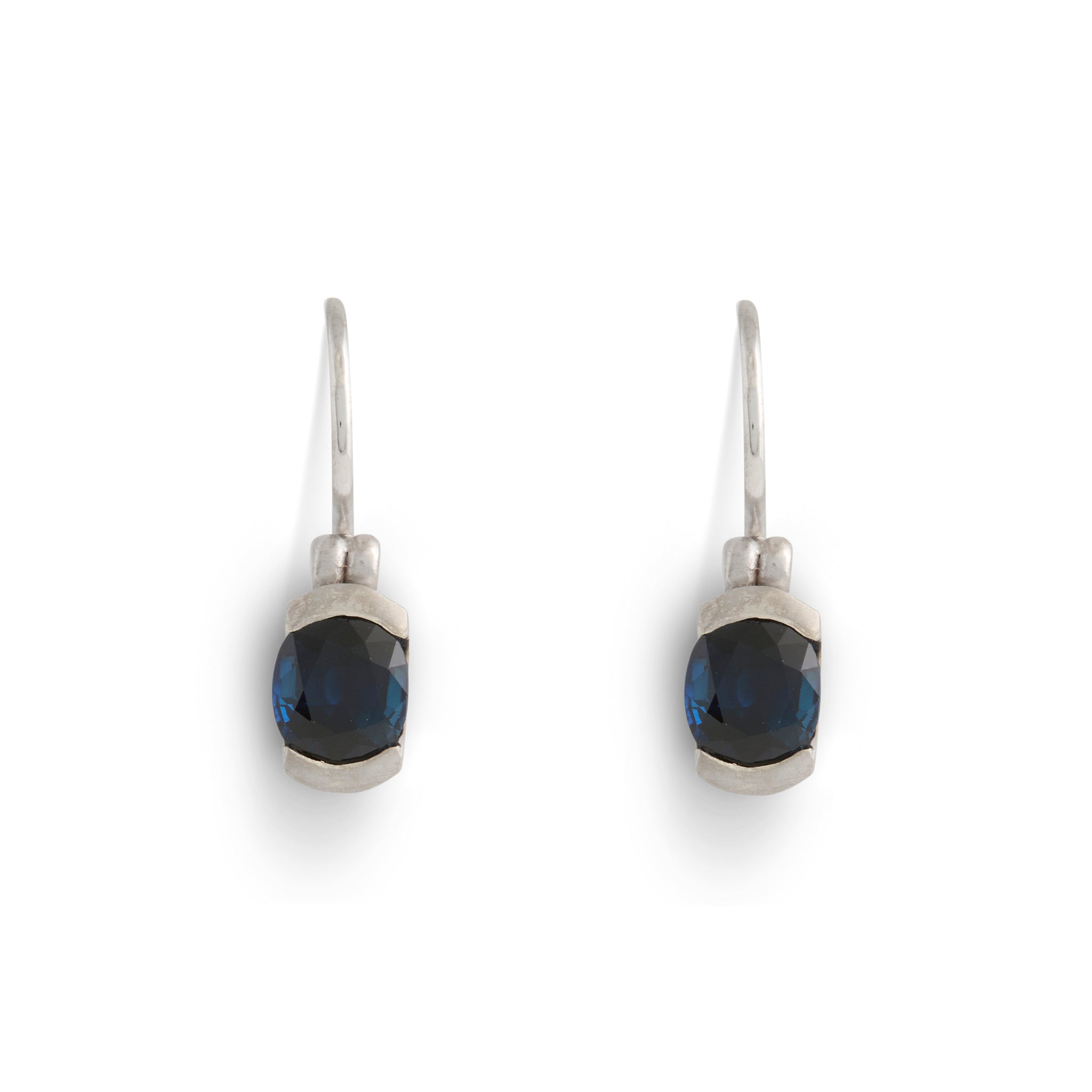 Held Reflections Sapphire Earrings