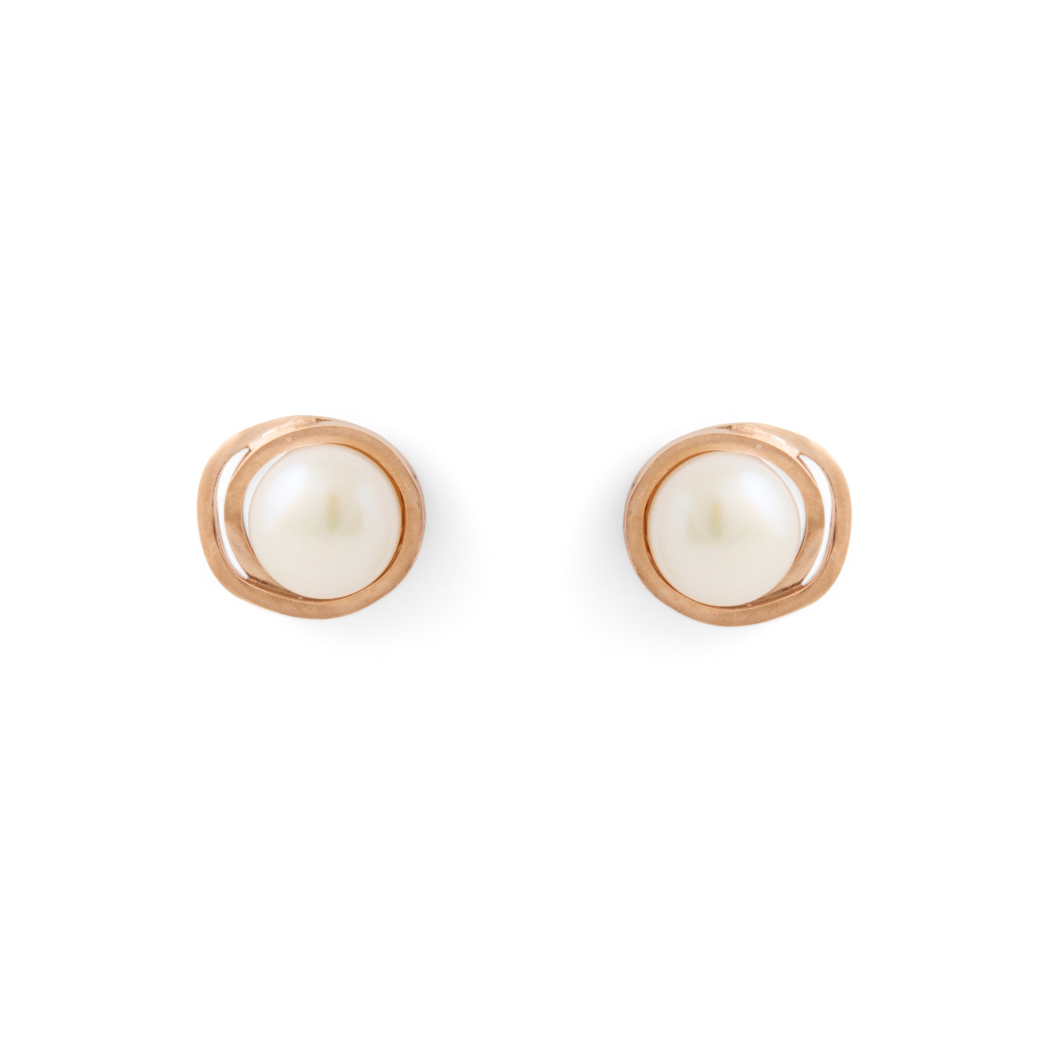 Continuum Large Pearl Stud Earrings