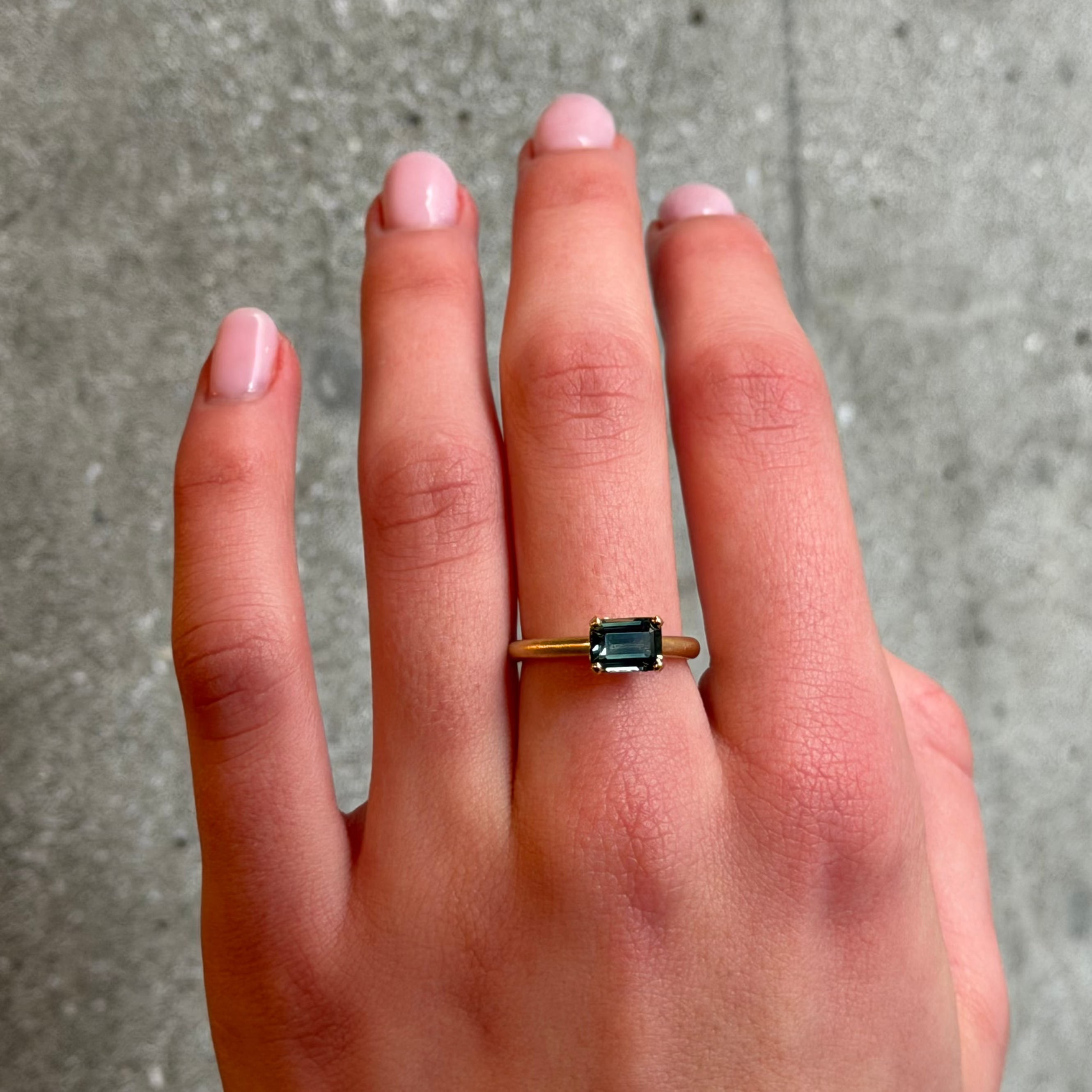 Harvest Emerald Cut Solitaire Ring