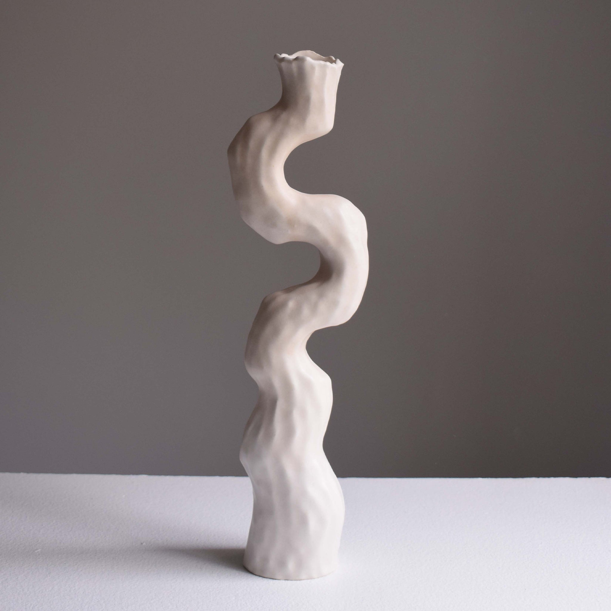 Asymmetry Vessel Off White