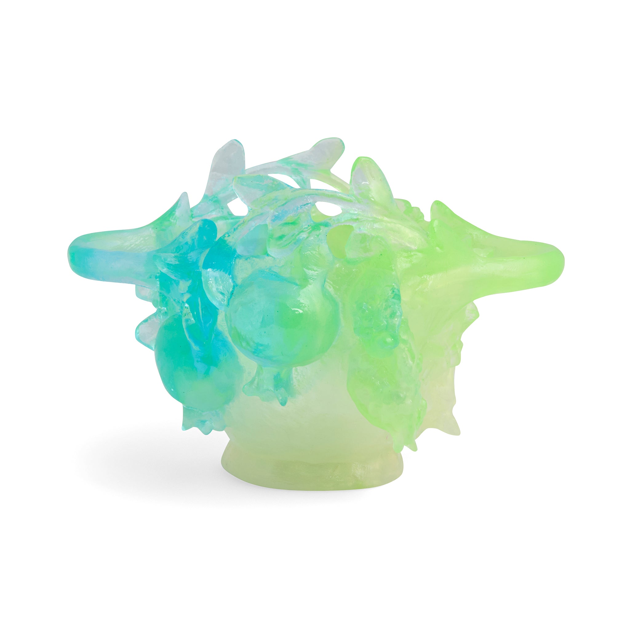 Persephone Bowl - Green, Blue and Yellow